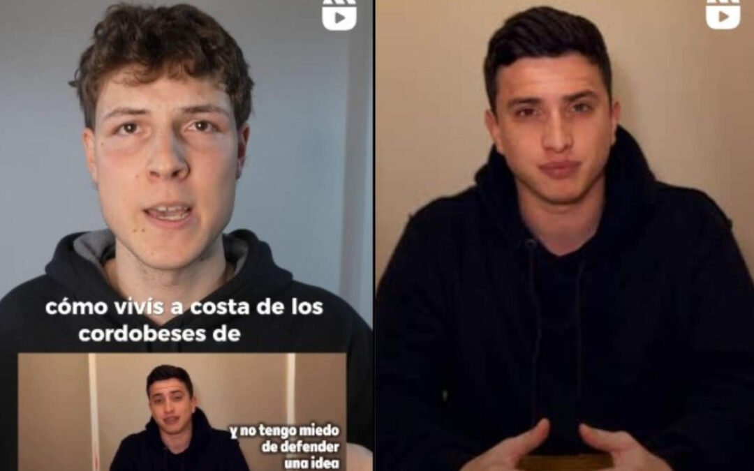 Cruce en redes por militancia rentada en Córdoba: apuntan a funcionario de 25 años