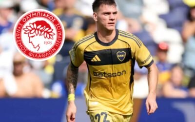 Olympiacos ofertó por Zenón y su salida de Boca podría estar cerca