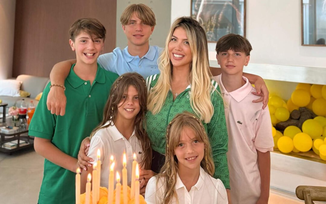 El peculiar posteo de Wanda Nara sobre el regreso a clases de sus hijos: ‘Valientes’