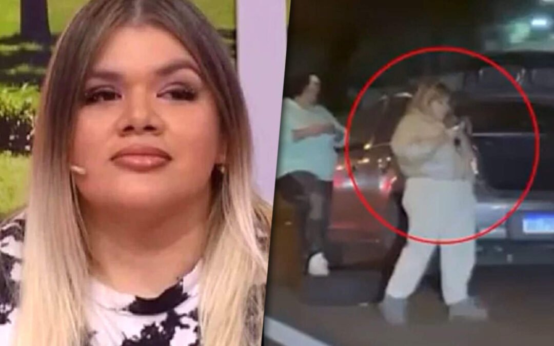 Video: detuvieron a Morena Rial por manejar sin papeles