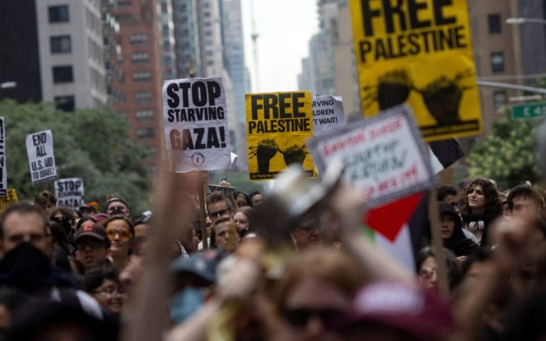 Un organizador de marchas pro-palestinas en NY recibió dinero del comunismo chino