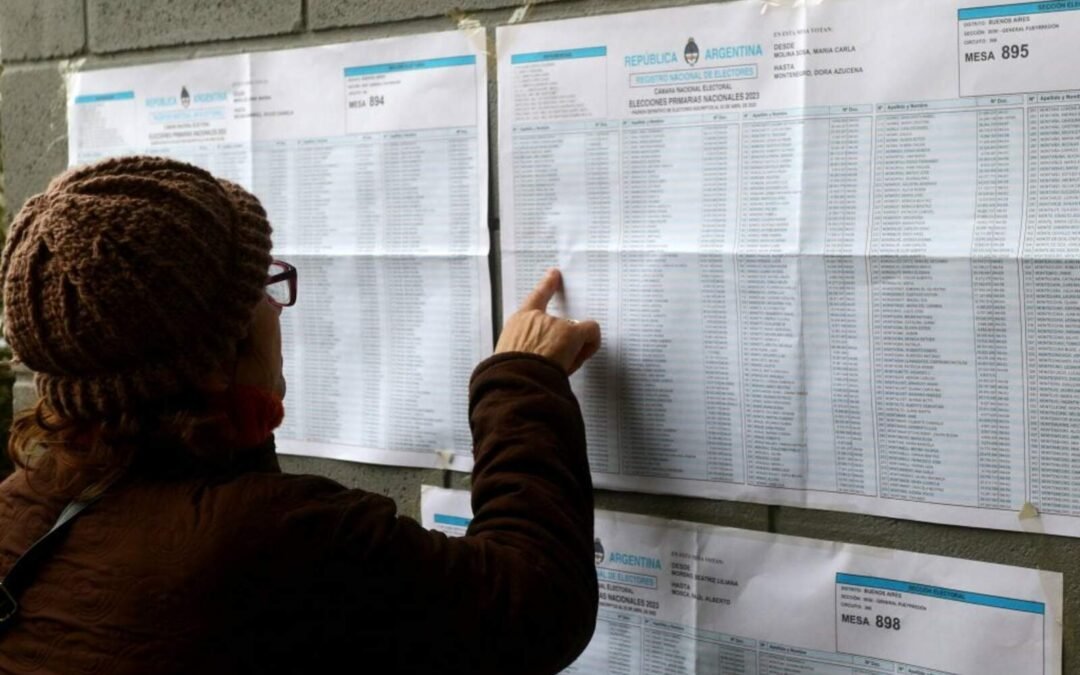 La Justicia bonaerense cambió el 80% de los lugares de votación sin avisarle a nadie