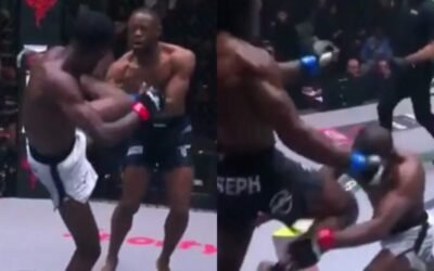 Una patada certera y un rodillazo en la cara: los impactantes KO’s en la MMA africana