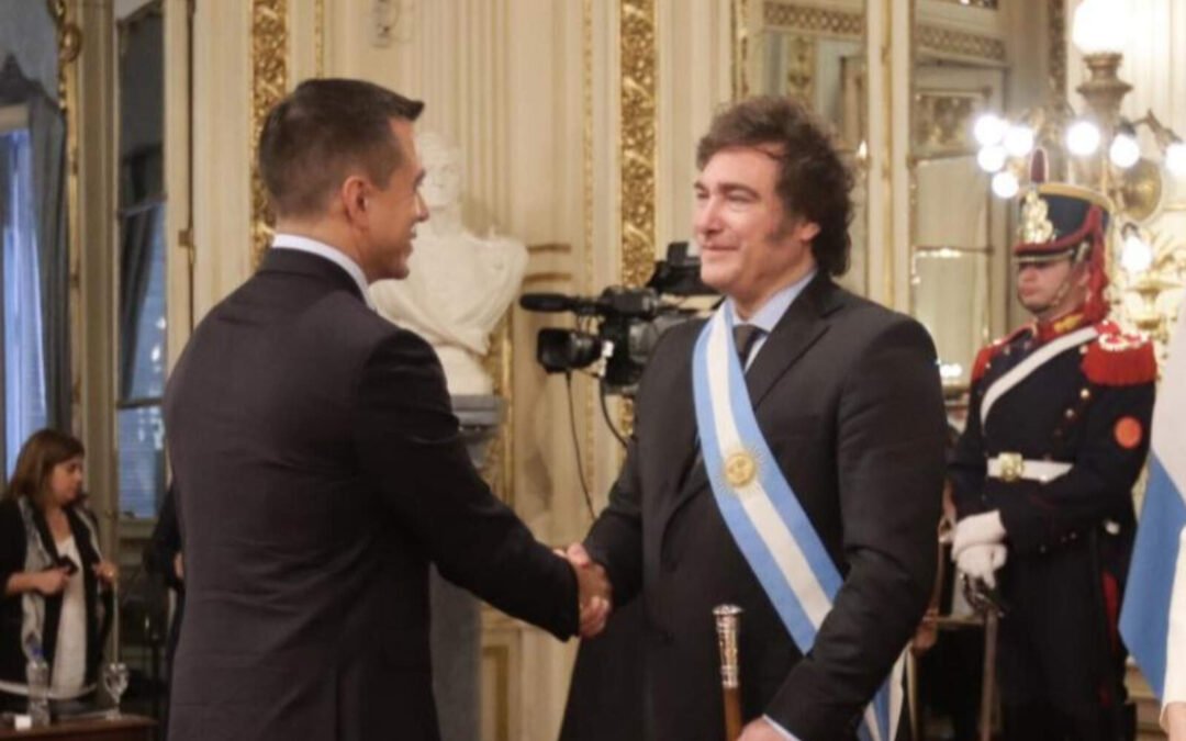 javier-milei-recibira-en-casa-rosada-al-presidente-de-ecuador,-daniel-noboa