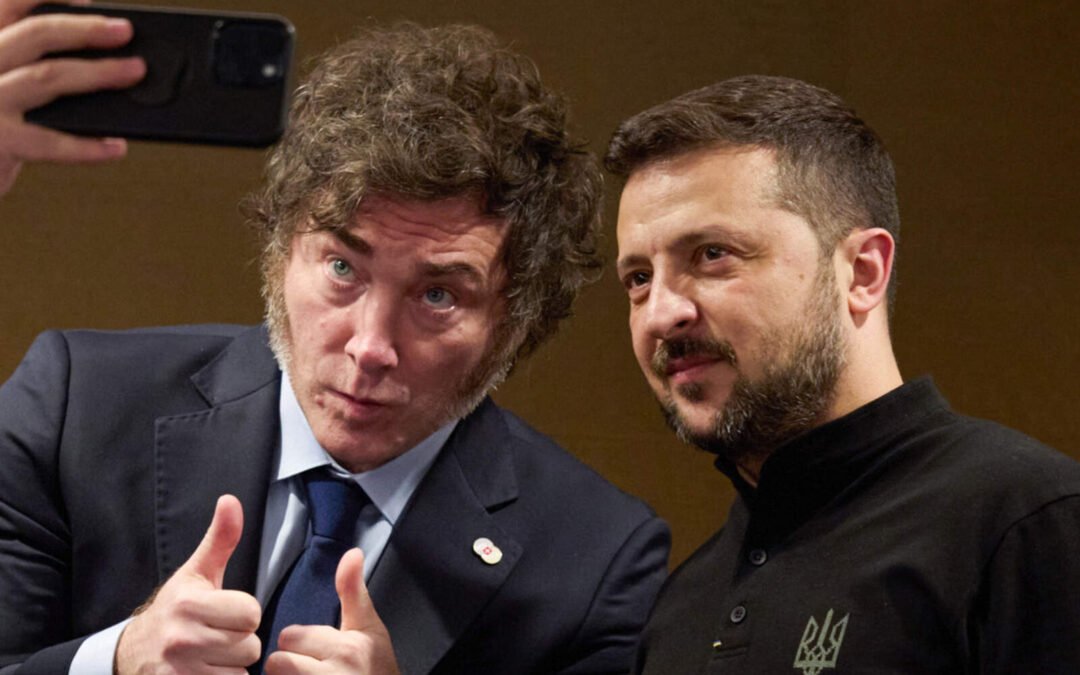 Volodímir Zelensky habló con Javier Milei y elogió los logros económicos de Argentina