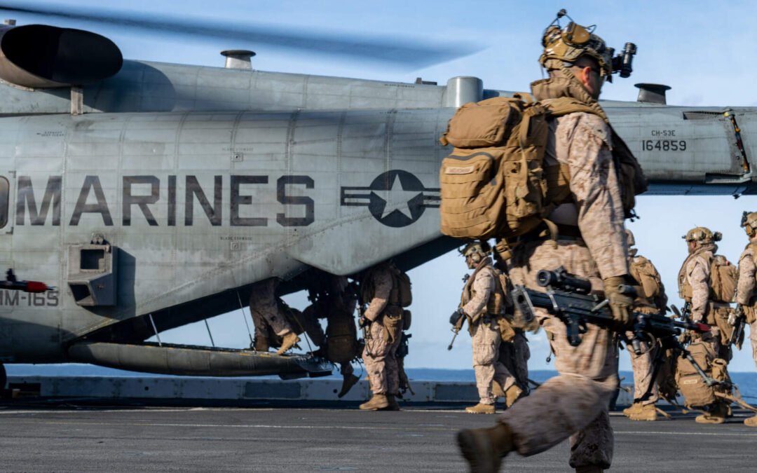 Estados Unidos anunció el despliegue de más de 4000 marines en el mar Caribe