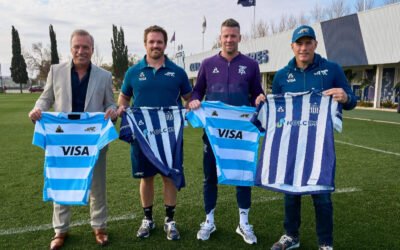 Con los Pumas, Fassi destacó los valores que transmiten el fútbol y el rugby