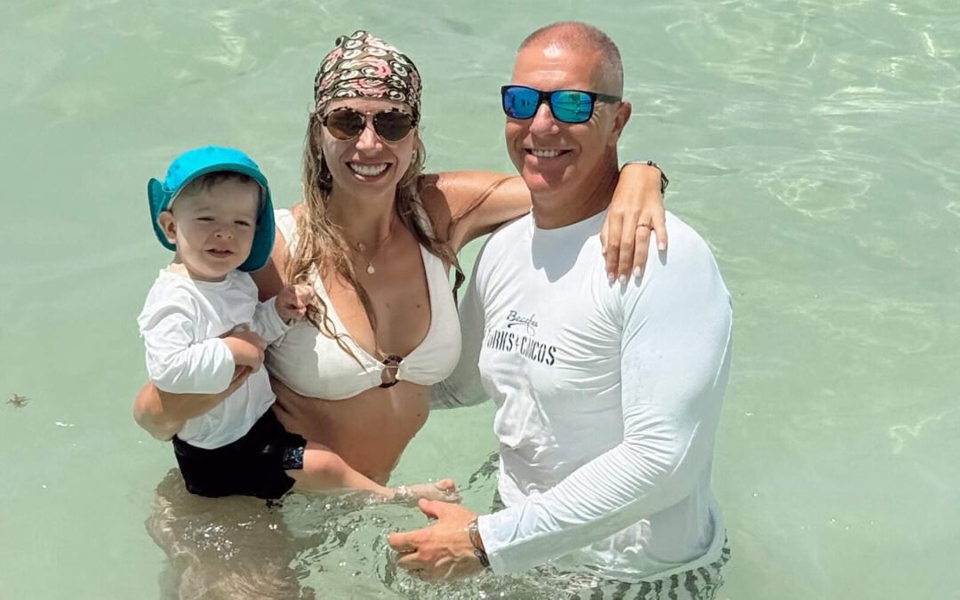 Las vacaciones familiares de Alejandro Fantino y Coni Mosqueira en Punta Cana