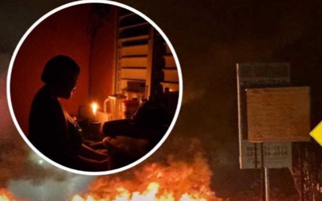 Múltiples protestas por fallos eléctricos en el país