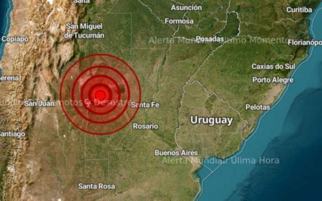 Sismo en Córdoba: un temblor de 4.8 grados sacudió la capital y el sur provincial