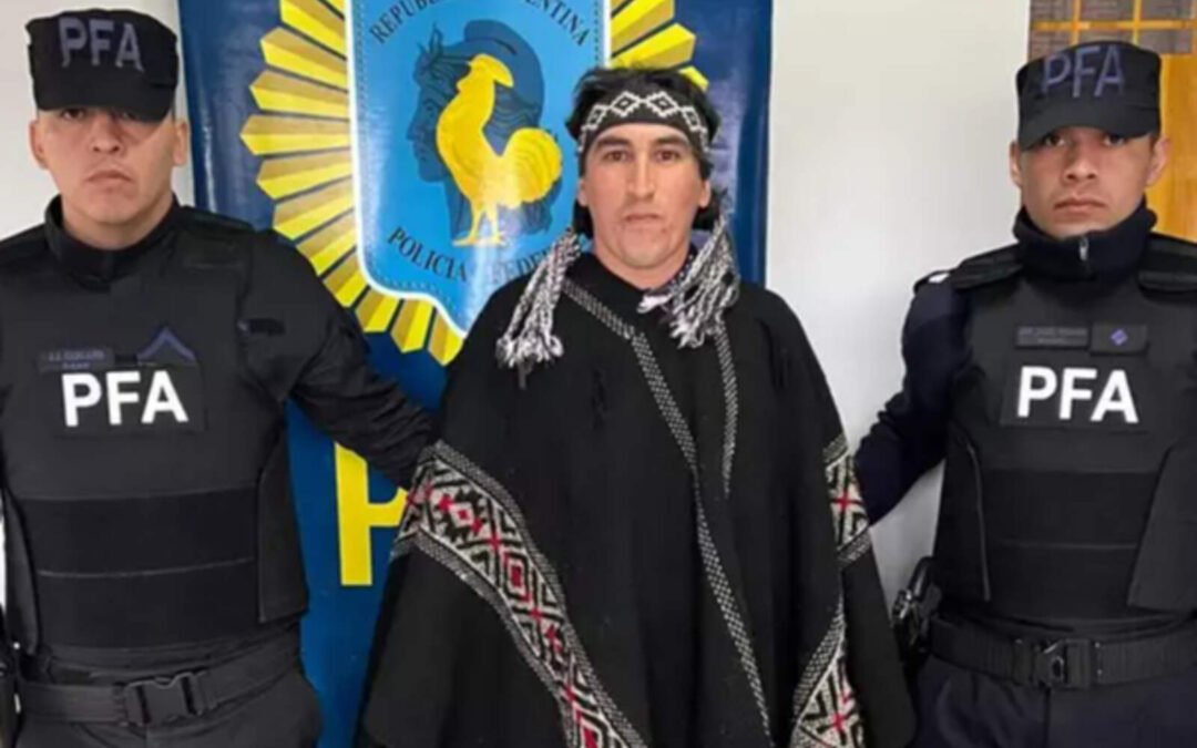 Condenaron al líder terrorista mapuche Ernesto Cruz Cárdenas a tres años de prisión