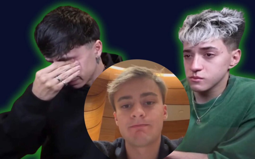 La salida de Moski del stream dejó a Mernuel y a Bauletti al borde del llanto