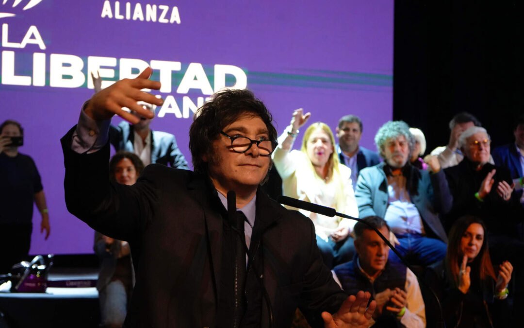 Javier Milei presentó a sus candidatos y dio un discurso histórico en Junín