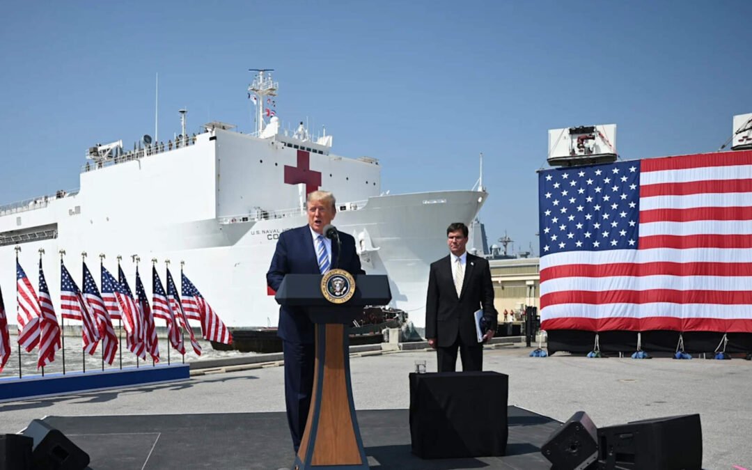 Trump anunció el despliegue de un submarino y un crucero adicionales en el Caribe