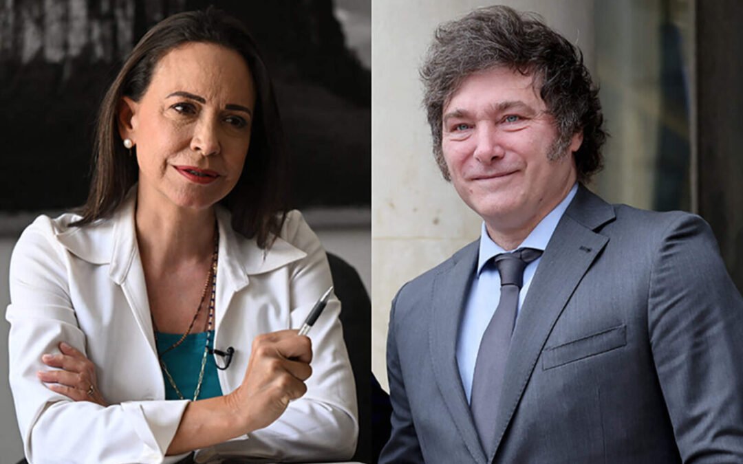 María Corina Machado respaldó a Milei por la medida contra el Cartel de los Soles