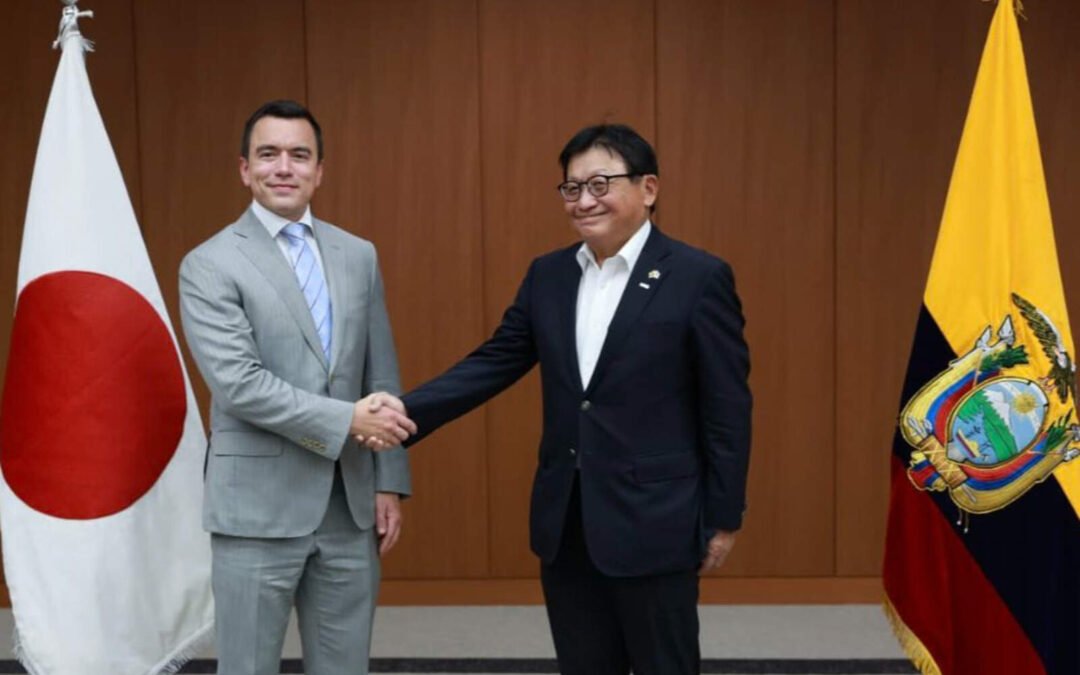 Daniel Noboa se reúne con empresarios de Japón y busca firmar acuerdos comerciales