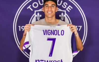 Vignolo marcó un récord de venta en Racing y espera debutar en la Ligue 1