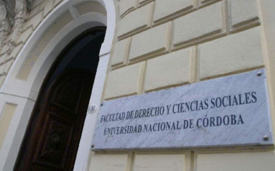 Córdoba: la Justicia anuló un concurso docente en la Facultad de Derecho de la UNC