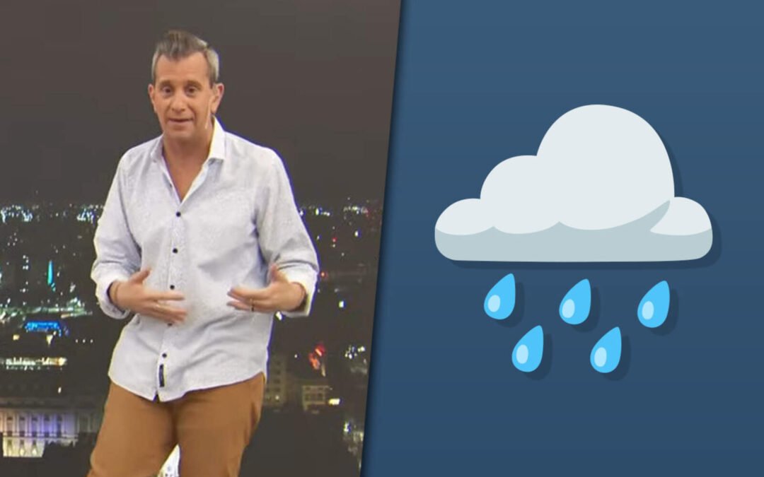 Matías Bertolotti adelantó cuándo terminan las lluvias en el AMBA este lunes