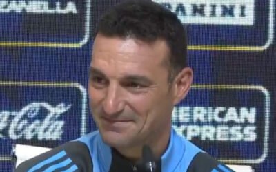 Lionel Scaloni se emocionó hasta las lágrimas en plena conferencia de prensa