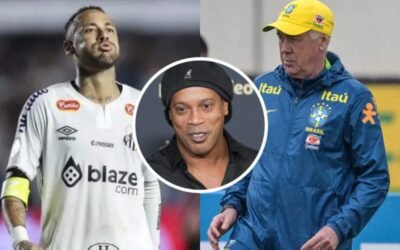 Ronaldinho habló de la ausencia de Neymar en Brasil y opinó sobre el ciclo Ancelotti