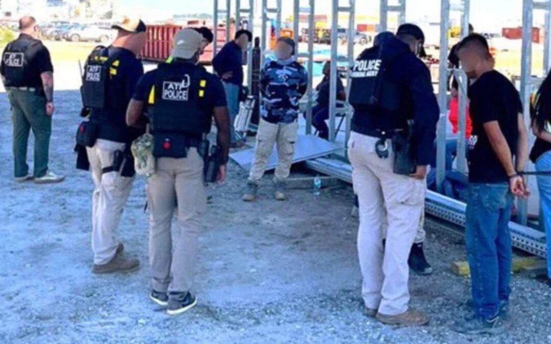 El ICE llevó a cabo la redada más grande de la administración Trump contra ilegales