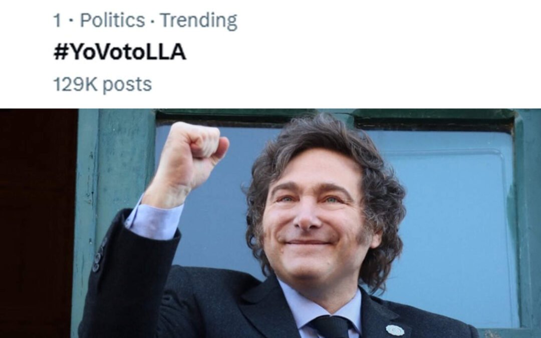 #YoVotoLLA es tendencia número 1 en X mientras transcurre la elección en Buenos Aires