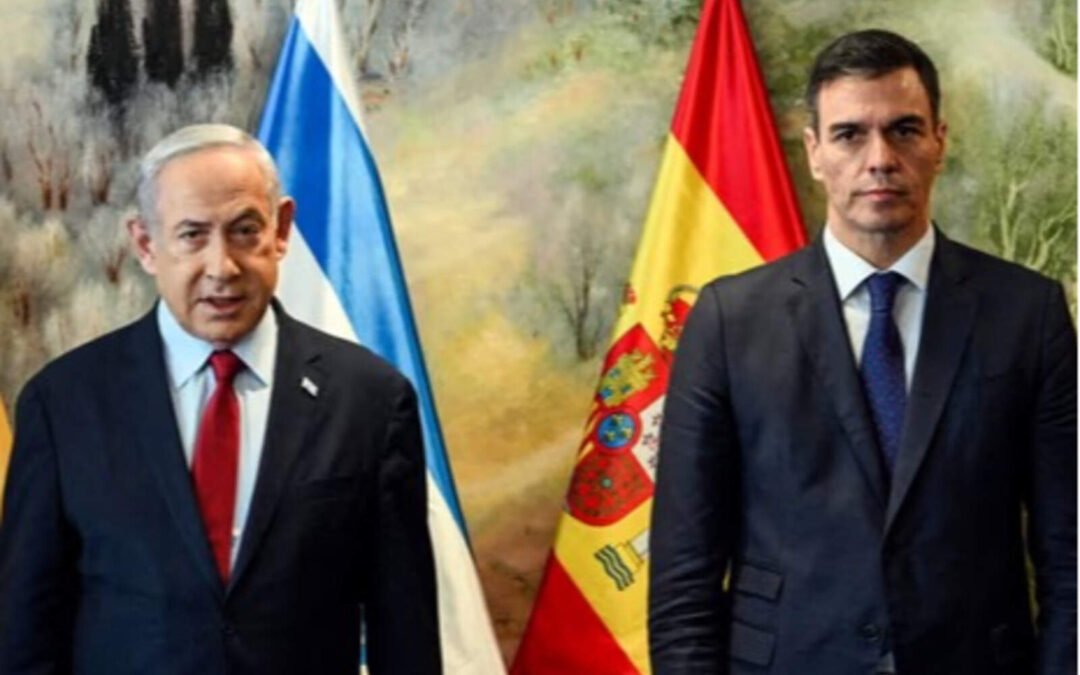 Tensión bilateral entre el gobierno comunista antisemita de España e Israel