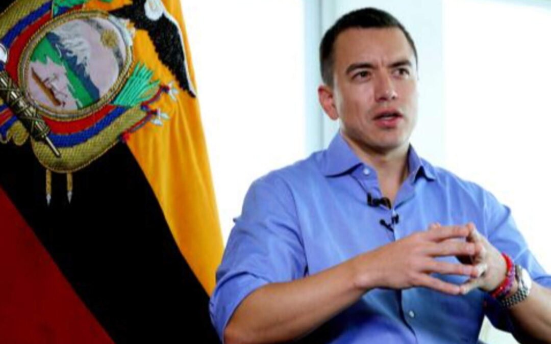 El presidente Noboa defendió la consulta popular como un camino hacia el futuro