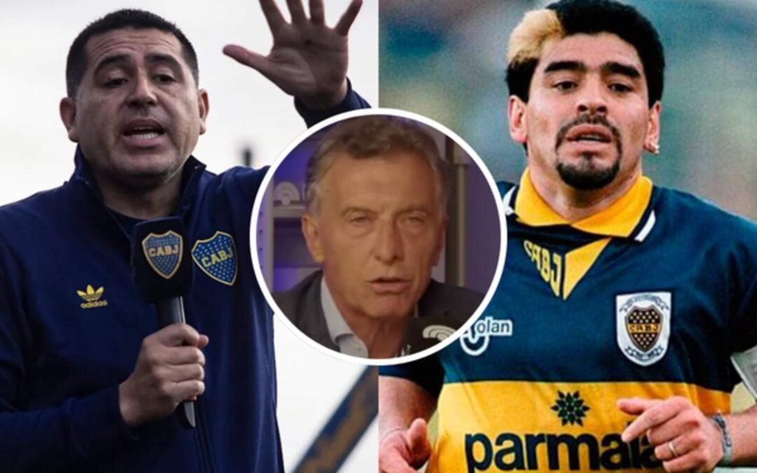 Macri destruyó a la gestión de Riquelme en Boca y recordó su conflicto con Maradona
