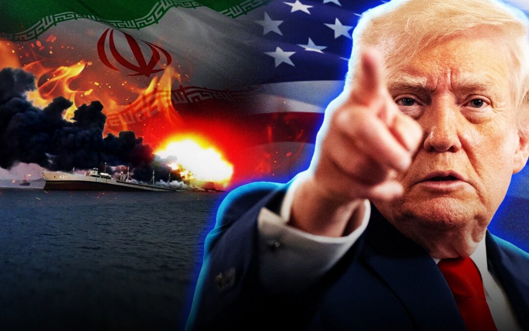 Trump anunció que EE.UU. hundió nueve buques iraníes en ofensiva naval