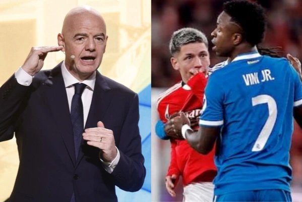 ¿Palo a Prestianni?: Gianni Infantino pidió la roja directa para los jugadores que hablen con la boca tapada