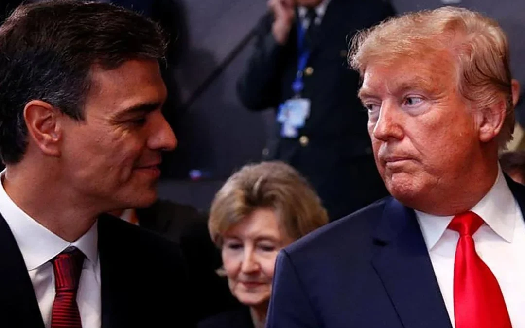 Trump anunció que cortará el comercio con España por dificultar la logística militar de EEUU