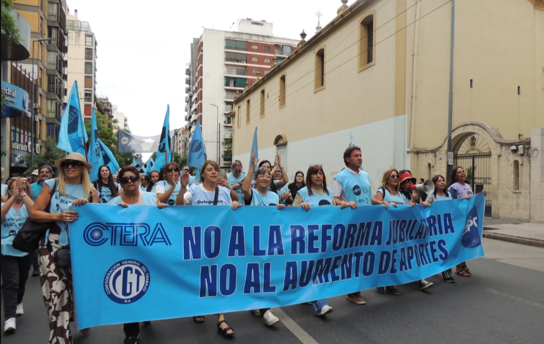 Gremios estatales de Córdoba anunciaron un paro masivo contra la reforma previsional de la Provincia