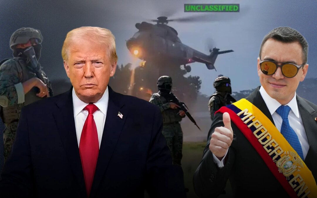 Estados Unidos y Ecuador llevaron a cabo un espectacular operativo contra el narcoterrorismo