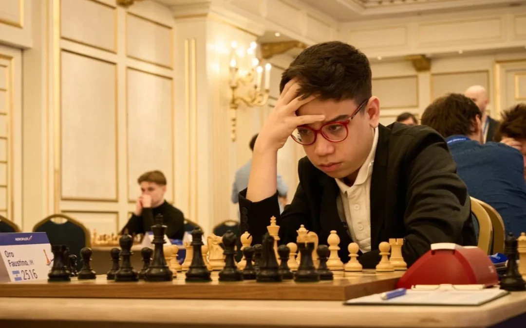 Pese a su brillante torneo, Faustino Oro se quedó a nada de convertirse en el Gran Maestro más joven de la historia