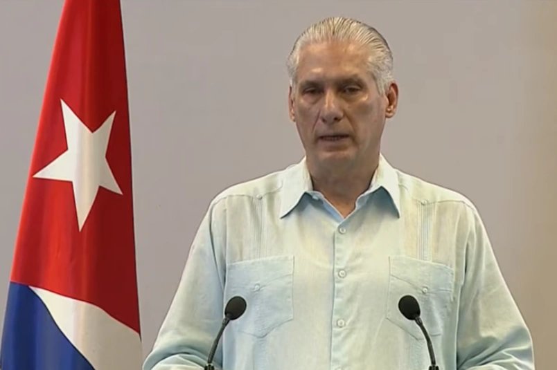 Díaz-Canel admite negociaciones con Estados Unidos en medio de la crisis energética de Cuba