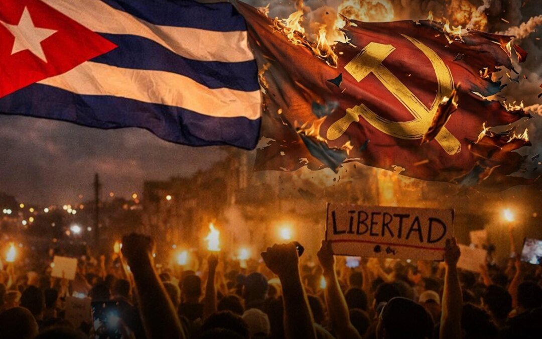 Incendiaron una sede del Partido Comunista en Cuba durante una protesta por los cortes de luz