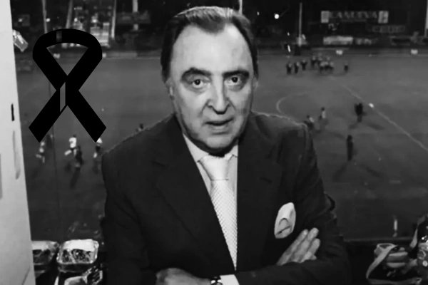Luto en el periodismo deportivo: falleció el legendario relator Marcelo Araujo