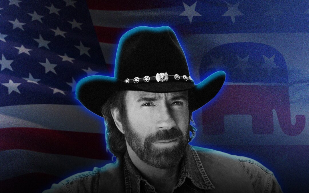 Falleció Chuck Norris: conmoción mundial y viralización de su testimonio republicano