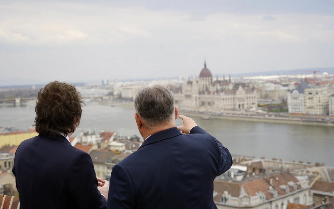 Milei fue recibido por Viktor Orbán y afianza el vínculo estratégico con Occidente
