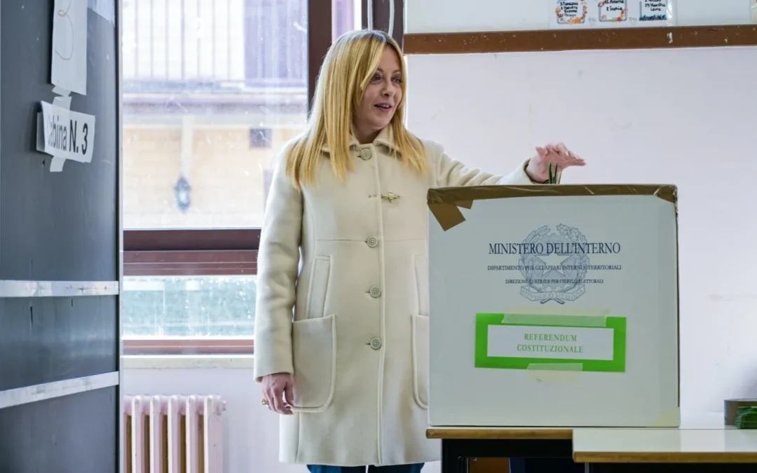 Italia rechazó la reforma judicial de Meloni, que buscaba un sistema más independiente y menos politizado