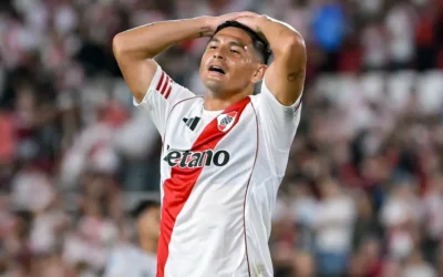 Malas noticias en River: Salas se pierde el debut en la Copa Sudamericana por sanción
