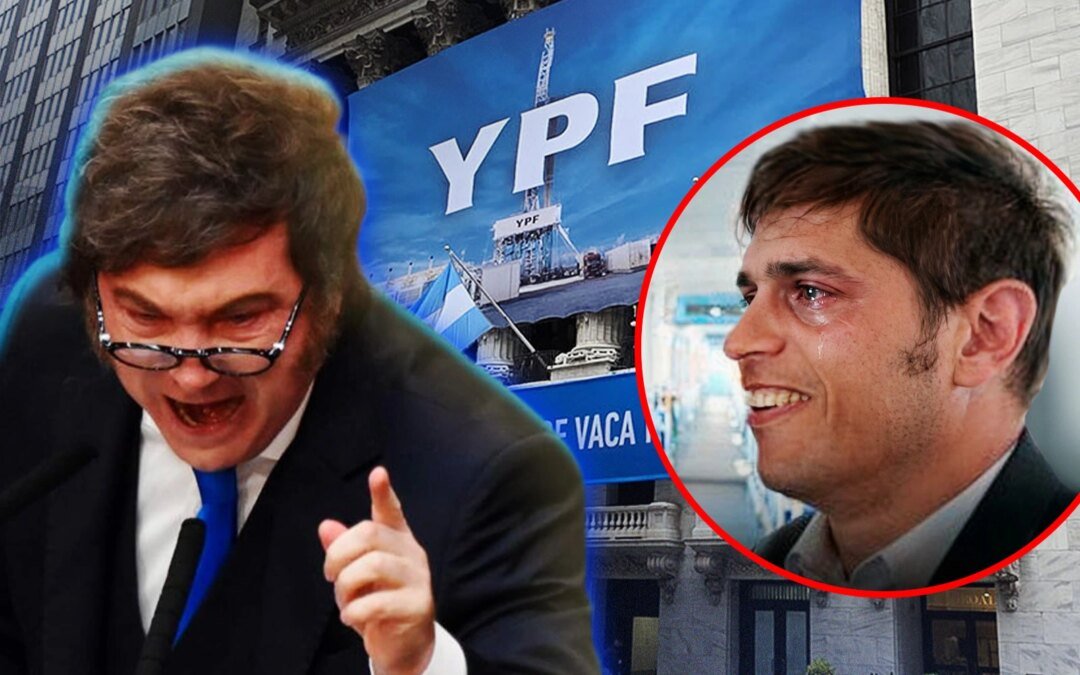 Javier Milei sobre el fallo de YPF: “Tuvimos que venir a arreglar las cagadas del inútil e incompetente de Kicillof”