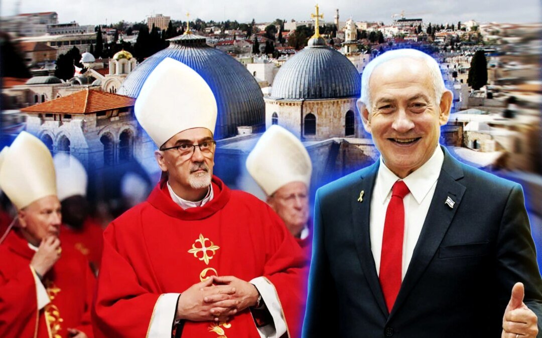 Netanyahu garantizó el acceso al Santo Sepulcro a Pizzaballa para celebrar la misa