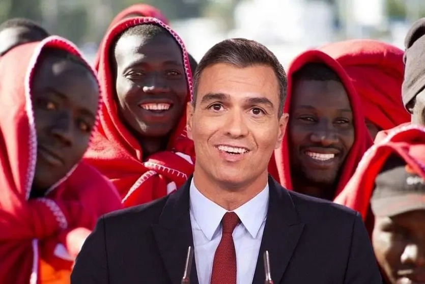 Gestión Sánchez: España registró más de 1,5 millones de entradas ilegales por aeropuertos en 2025