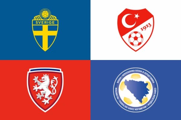 europa-confirmo-sus-ultimos-cuatro-clasificados-al-mundial:-suecia,-turquia,-republica-checa-y-bosnia