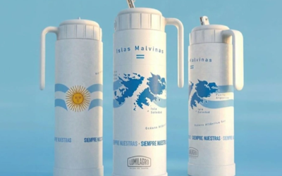 2 de Abril: Lumilagro lanzó un termo edición limitada de Malvinas y generó orgullo en las redes