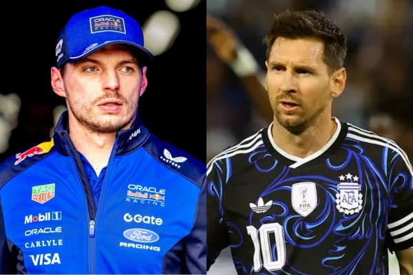 El gran elogio de Max Vertappen a Lionel Messi: ‘Crees que puedes deterlo, pero no puedes’
