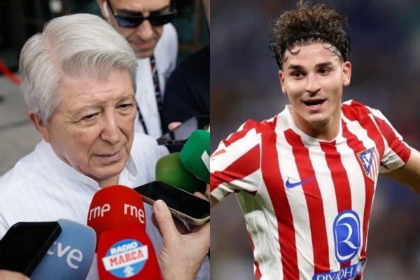 el-presidente-del-atletico-madrid-fue-contundente-sobre-el-futuro-de-julian-alvarez:-‘hasta-que-no-le-diga,-no-se-va’